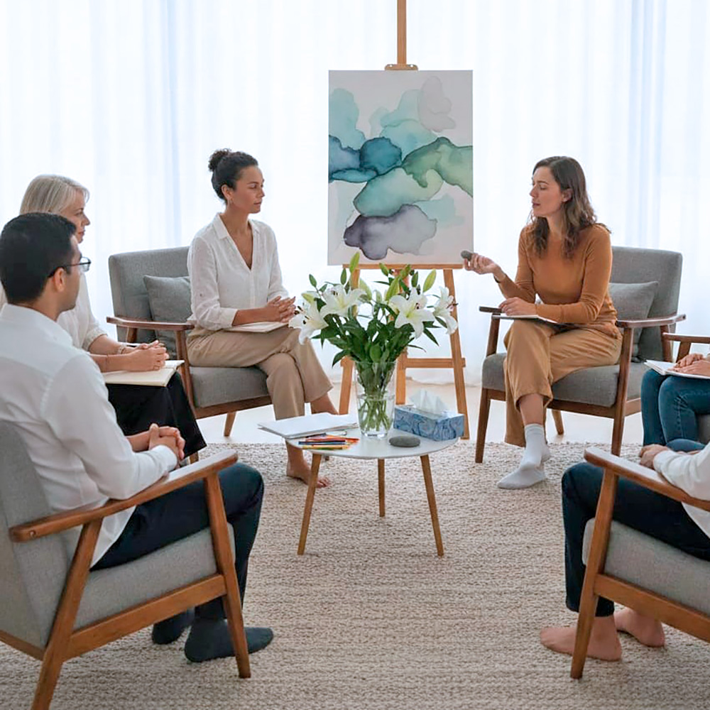 Terapias de grupo y talleres. Características